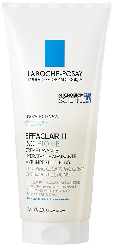 LA ROCHE POSAY EFFACLAR H ISO-BIOME CREMA LAVANTE 200 ML - maxifarmacia.it