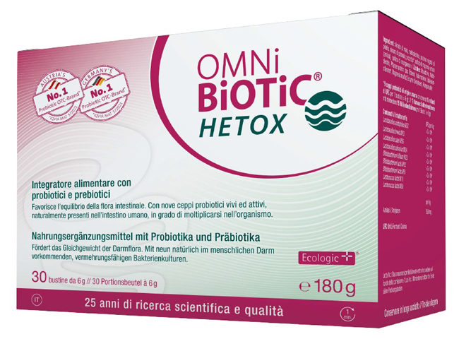 OMNI BIOTIC HETOX 30 BUSTINE DA 6 G - maxifarmacia.it