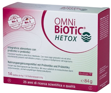 OMNI BIOTIC HETOX 14 BUSTINE DA 6 G - maxifarmacia.it