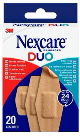 CEROTTO NEXCARE DUO ASSORTITI 20 PEZZI - maxifarmacia.it