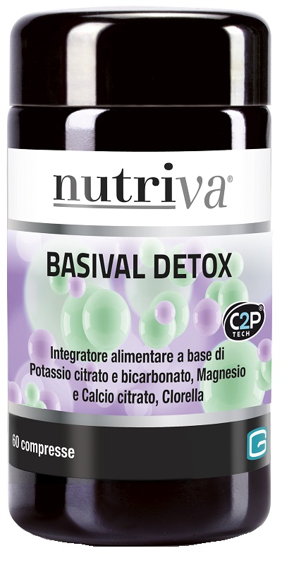 NUTRIVA BASIVAL DETOX 60 COMPRESSE - maxifarmacia.it