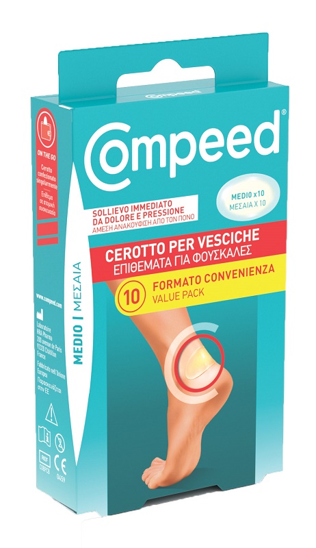 COMPEED 10 CEROTTI MEDI PER VESCICHE - maxifarmacia.it