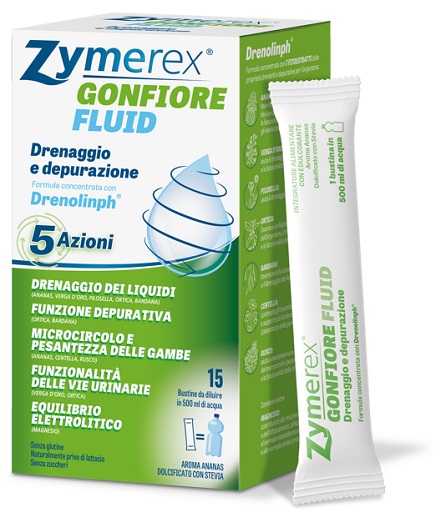 ZYMEREX GONFIORE FLUID 15 BUSTINE - maxifarmacia.it