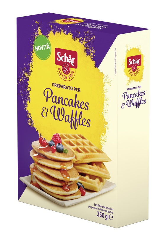 SCHAR PREPARATO PANCAKES & WAFFLES 350 G - maxifarmacia.it