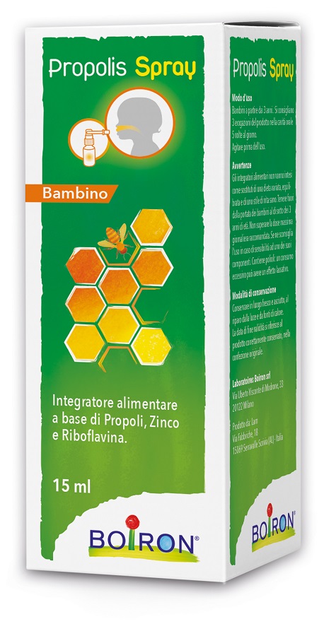 PROPOLIS SPRAY BAMBINO 15 ML - maxifarmacia.it