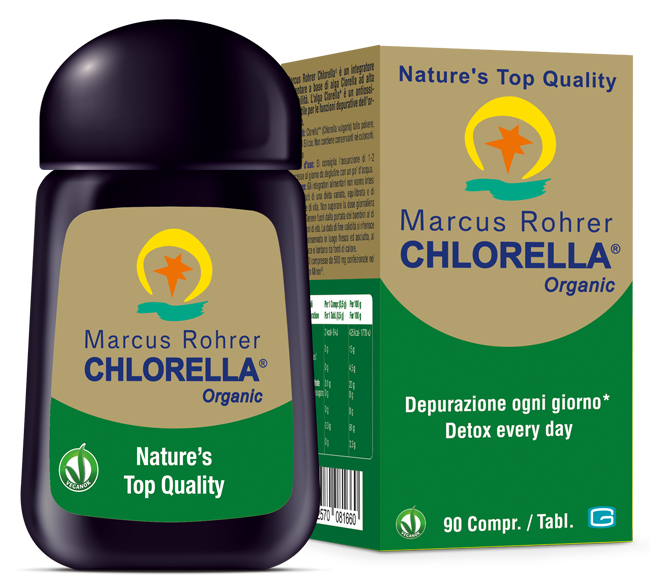 MARCUS ROHRER CHLORELLA ORGANIC 90 COMPRESSE - maxifarmacia.it