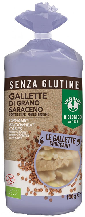 PROBIOS GALLETTE GRANO SARACENO 100% 100 G - maxifarmacia.it