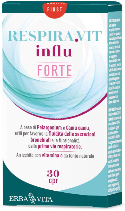 RESPIRAVIT INFLU FORTE 30 COMPRESSE - maxifarmacia.it