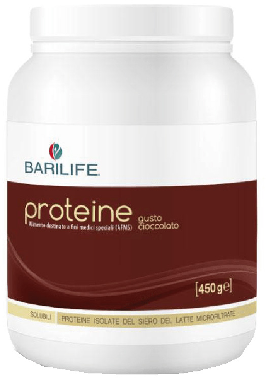 BARILIFE PROTEINE CIOCCOLATO 450 G - maxifarmacia.it