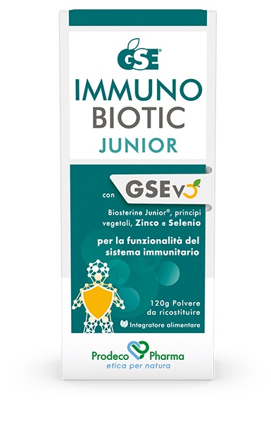 GSE IMMUNO BIOTIC JUNIOR 120 G - maxifarmacia.it
