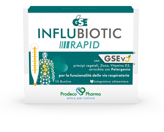 GSE INFLUBIOTIC RAPID 10 BUSTINE - maxifarmacia.it