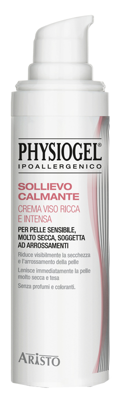 PHYSIOGEL IPOALLERGENICO SOLLIEVO CALMANTE CREMA VISO RICCA E INTENSA 40 ML - maxifarmacia.it