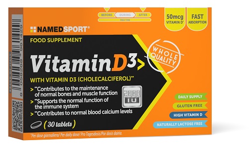 VITAMIN D3 30 COMPRESSE - maxifarmacia.it