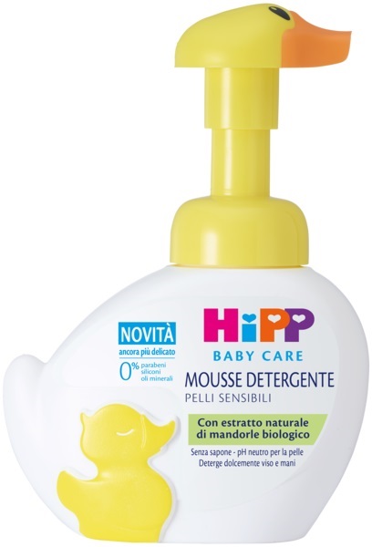 HIPP BABY CARE MOUSSE DETERGENTE PAPERELLA FUN 250 ML - maxifarmacia.it