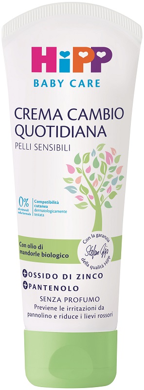 HIPP BABY CARE CREMA CAMBIO QUOTIDIANA PELLI SENSIBILI 75 ML - maxifarmacia.it