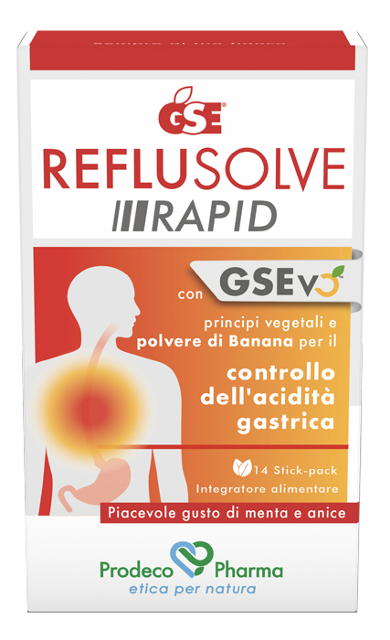 GSE REFLUSOLVE RAPID 14 STICK PACK - maxifarmacia.it