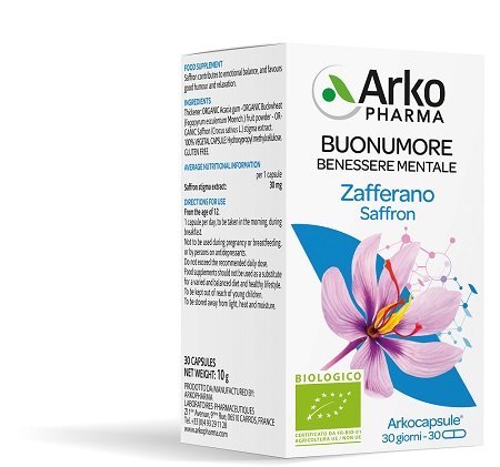 ARKOCPS ZAFFERANO BIO 30 CAPSULE - maxifarmacia.it