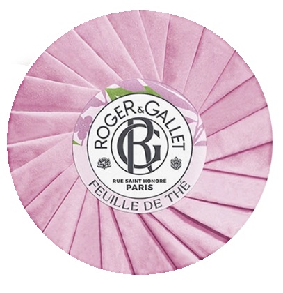 ROGER & GALLET FEUILLE DE THE SAPONETTA 100 G - maxifarmacia.it