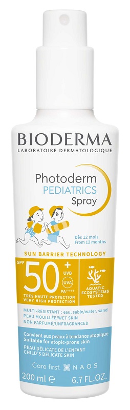 PHOTODERM PEDIATRIC SPRAY SPF50+ 200 ML - maxifarmacia.it