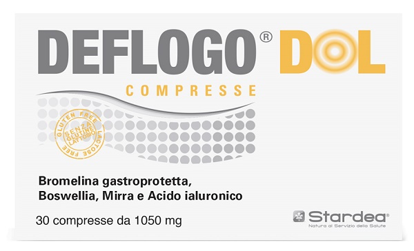 DEFLOGO DOL 30 COMPRESSE MP 1050 MG SENZA GLUTINE SENZA LATTOSIO - maxifarmacia.it