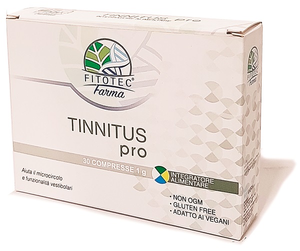 FITOTEC FARMA TINNITUS PRO 30 COMPRESSE - maxifarmacia.it