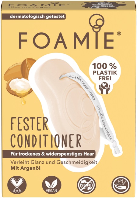 FOAMIE BALSAMO BAR KISS ME ARGAN 80 G - maxifarmacia.it