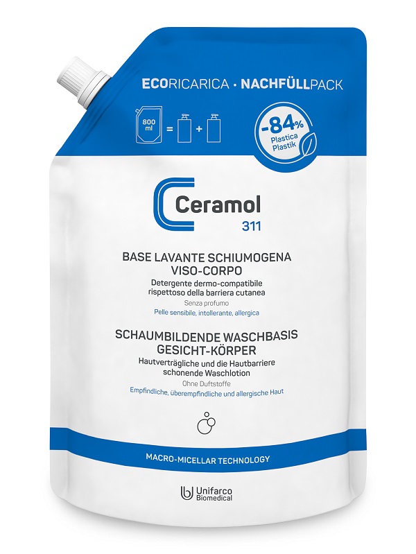 CERAMOL BASE LAVANTE SCHIUMA 800 ML - maxifarmacia.it