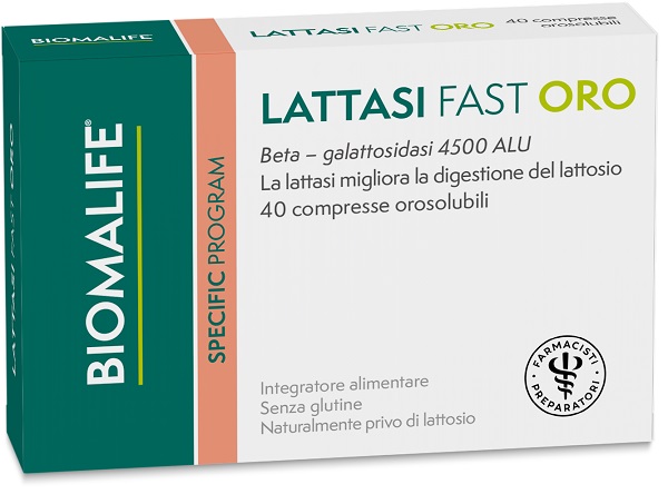 LATTASI FAST ORO 40 COMPRESSE - maxifarmacia.it