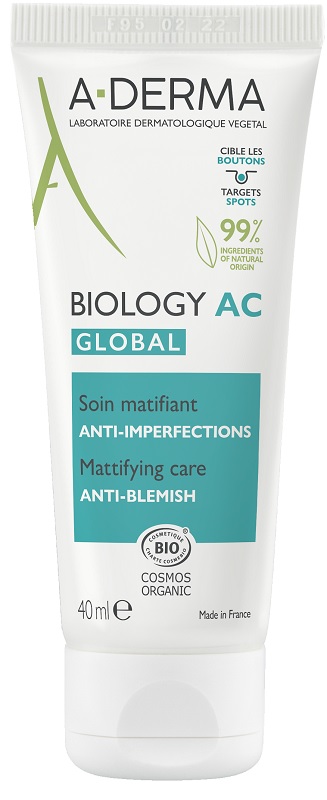ADERMA BIOLOGY AC GLOBAL TRATTAMENTO OPACIZZANTE ANTI IMPERFEZIONI 40 ML - maxifarmacia.it