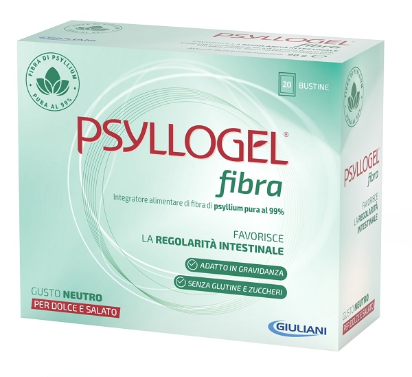 PSYLLOGEL FIBRA NEUTRO 20 BUSTINE - maxifarmacia.it