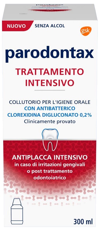PARODONTAX TRATTAMENTO INTENSIVO CLOREXIDINA 0,2% - maxifarmacia.it