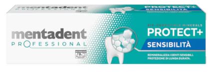 MENTADENT PROFESSIONAL DENTIFRICIO PROTECT + SENSIBILITA' 75 ML - maxifarmacia.it