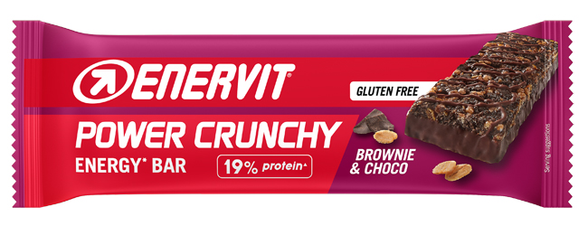 ENERVIT SPORT POWER CRUNCHY BROWNIE E CHOCO 40 G - maxifarmacia.it