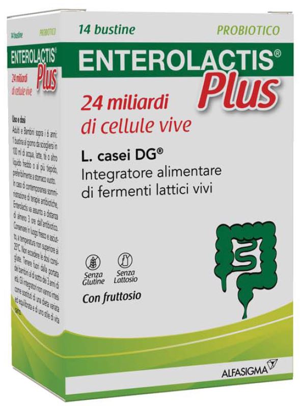 ENTEROLACTIS PLUS 14 BUSTINE - maxifarmacia.it