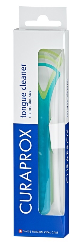 CURAPROX PULISCI LINGUA CTC 203 2 PEZZI - maxifarmacia.it