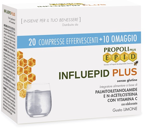 DNL INFLUEPID PLUS 20 COMPRESSE EFFERVESCENTI + 10 OMAGGIO - maxifarmacia.it