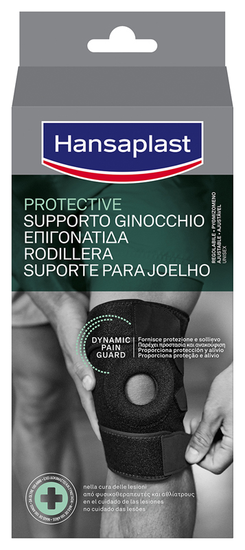 SUPPORTO GINOCCHIO HANSAPLAST PROTECTIVE - maxifarmacia.it