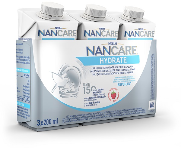 NANCARE HYDRATE LIQUIDO 3 PEZZI DA 200 ML - maxifarmacia.it