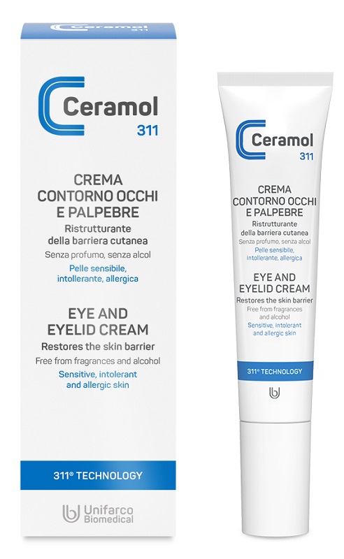 CERAMOL CREMA CONTORNO OCCHI E PALPEBRE 15 ML - maxifarmacia.it