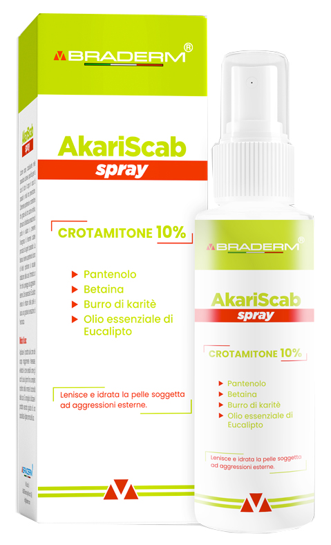 AKARISCAB SPRAY 100 ML BRADERM - maxifarmacia.it