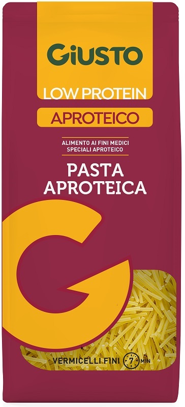 GIUSTO APROTEICO VERMICELLI FINI 250 G - maxifarmacia.it