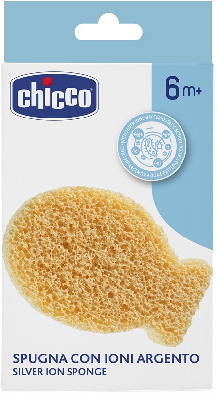CHICCO SPUGNA IONI ARGENTO - maxifarmacia.it