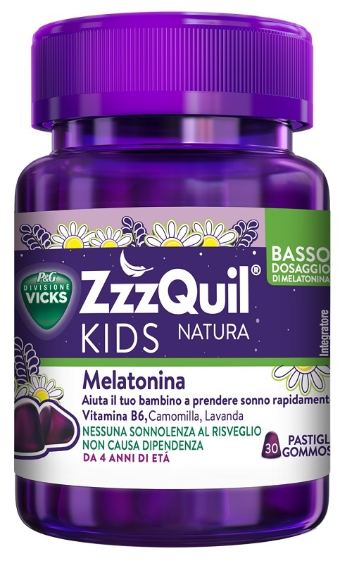 ZZZQUIL NATURA KIDS DA 30 PASTIGLIE GOMMOSE - maxifarmacia.it