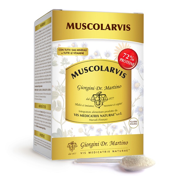 MUSCOLARVIS POLVERE 500 G - maxifarmacia.it