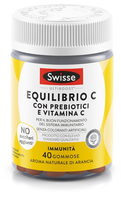 SWISSE EQUILIBRIO C DA 40 GOMMOSE ALL'ARANCIA - maxifarmacia.it