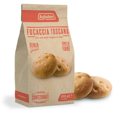 AGLUTEN FOCACCIA TOSCANA 100 G - maxifarmacia.it