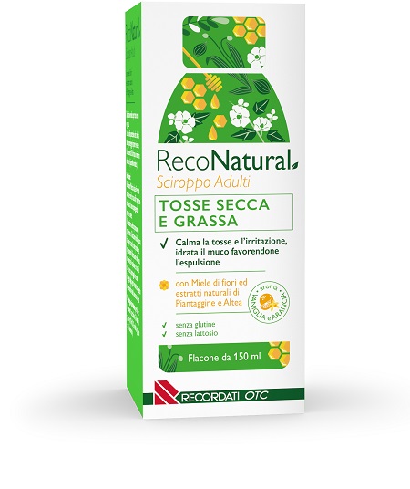 RECONATURAL SCIROPPO TOSSE ADULTI 150 ML - maxifarmacia.it