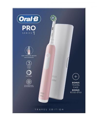 ORALB PRO 1 ROSA SPAZZOLINO ELETTRICO+TC - maxifarmacia.it