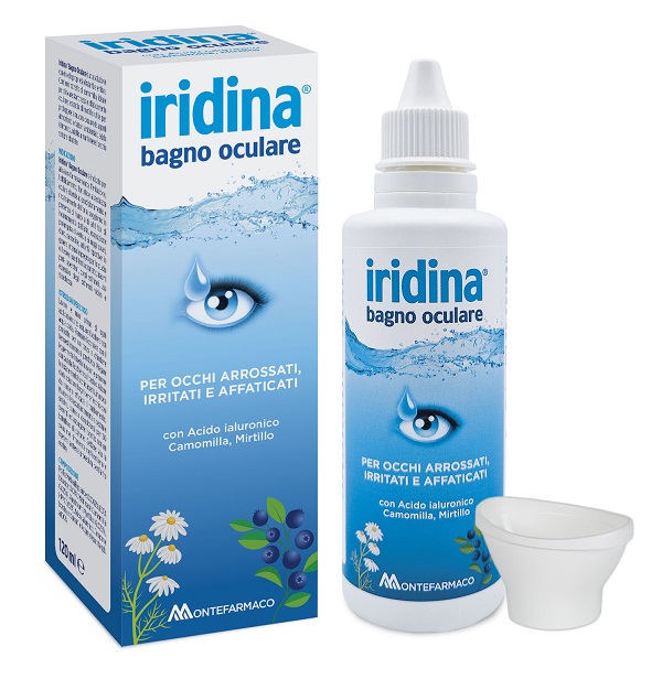 BAGNO OCULARE IRIDINA 120 ML - maxifarmacia.it