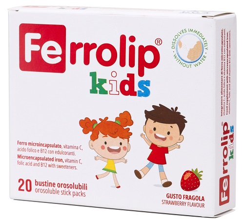 FERROLIP KIDS 20 BUSTINE - maxifarmacia.it